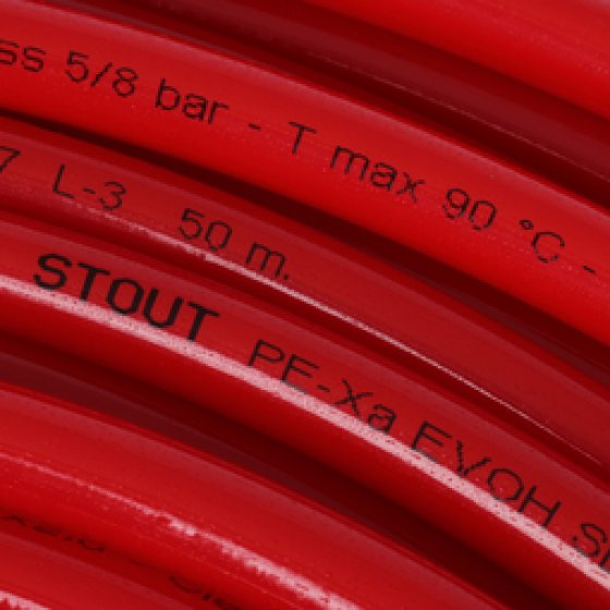 STOUT PEX-a 16х2.0 (бухта 500м) труба из сшитого полиэтилена